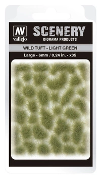 Vallejo: Scenery - Wild Tuft - Light Green (6)x35