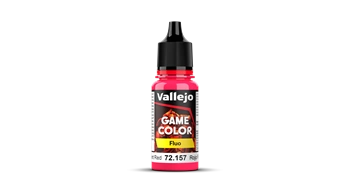 Vallejo: 72.157 - Game Color - Fluo - Red (18 ml)