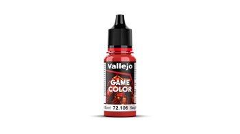 Vallejo: 72.106 - Game Color - Scarlet Blood (18 ml)