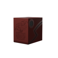 Dragon Shield Double Shell - Blood Red/Black