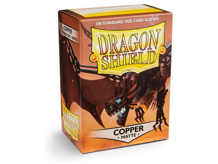 Dragon Shield Matte Copper 100 szt