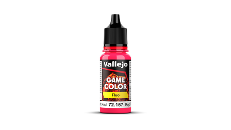 Vallejo: 72.157 - Game Color - Fluo - Red (18 ml)