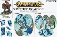 Shattered Dominion: 60mm & 90mm Oval Bases