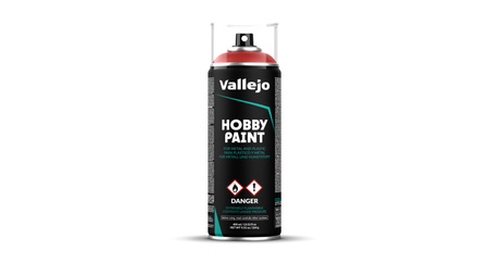 Vallejo: 28.016 - Hobby Paint Spray - Scarlet Red (400 ml)