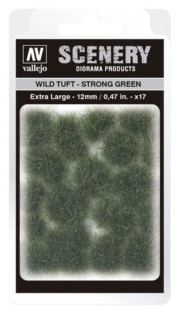 Vallejo: Scenery - Wild Tuft - Strong Green 12x17