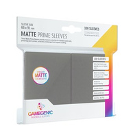 Matte Prime CCG Sleeves - Dark Gray (100 szt)