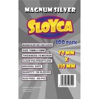 SLOYCA Magnum Silver (70x110 mm) 100 szt