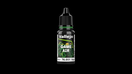 Vallejo: 76.051 - Game Air - Black (18 ml)