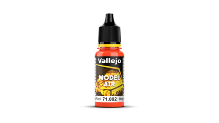 Vallejo: 71.082 - Model Air - Fluorescent Red (17 ml)