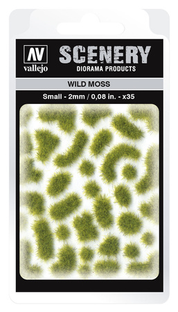 Vallejo: Scenery - Wild Moss (2 mm)x35