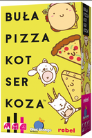 Buła, Pizza, Kot, Ser, Koza