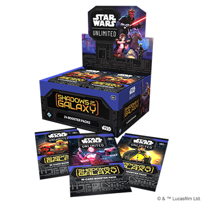 Star Wars: Unlimited - Shadows of the Galaxy: Booster Display (24 Booster) - EN