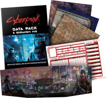 Cyberpunk RED: DataPack i Ekran Mistrza Gry