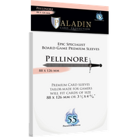 PALADIN SLEEVES - PELLINORE PREMIUM EPIC SPECIALIST 88X126MM (55 SLEEVES)