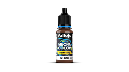 Vallejo: 69.818 - Mecha Weathering - Brown Engine Soot (Matt) (17 ml)