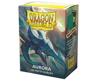 DRAGON SHIELD SLEEVES - MATTE STANDARD SIZE - AURORA (100 SLEEVES)